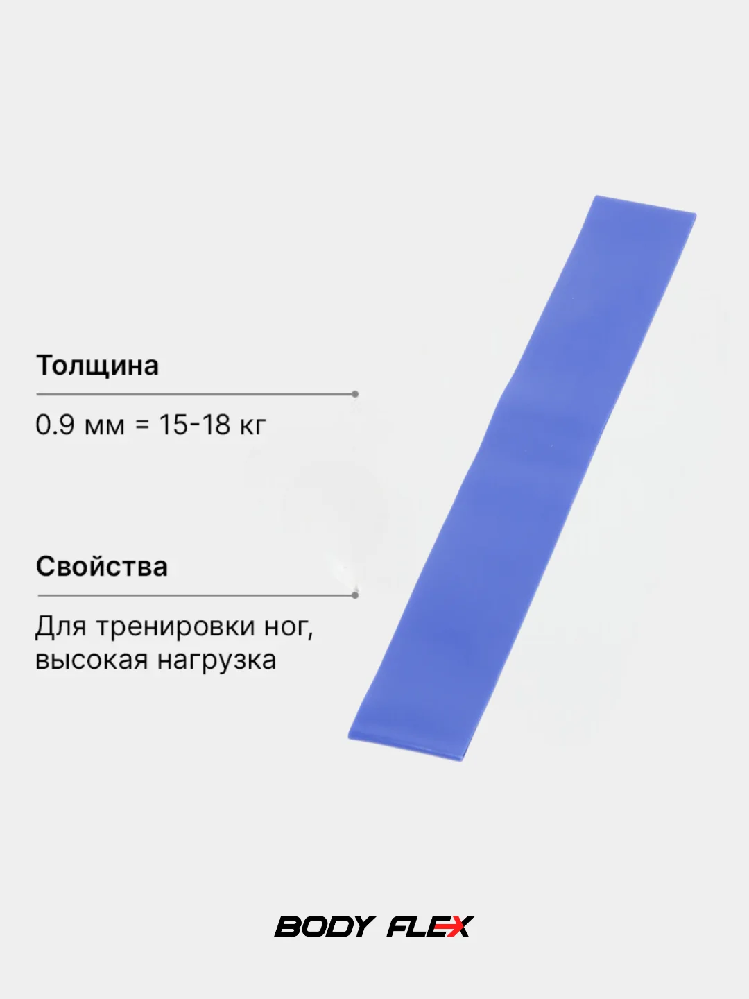 Синий фитнес резинка, петля, тренажер для фитнеса и йоги