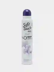 Фиолетовый дезодорант-антиперспирант женский Soft Touch, без парабенов, 200 мл