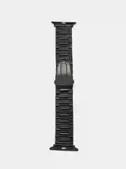 Серебряный ремешок для смарт-часов Apple Watch, стальной железный 42-49 мм, браслет на часы