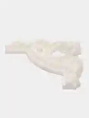 Белый уголок и молдинг