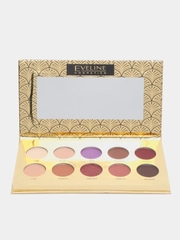 Eveline тени для век палетка HARMONY EYESHADOW PALETTE, 10 тонов, 10 гр