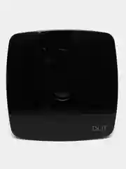 Вытяжной вентилятор 100 125 с обратным клапаном черный в кухню ванную  RIO С Obsidian