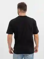 Черный футболка с принтом, хлопок