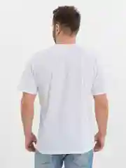 Белый футболка с принтом, хлопок