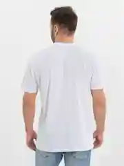 Белый футболка с принтом
