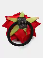 Красный резинка роза женская текстильная
