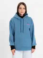 Синий женское худи