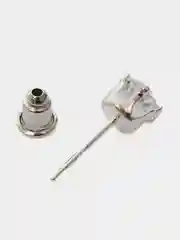 Серьги-гвоздики женские, с цирконом