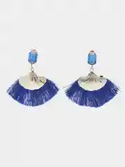 Черный серьги
