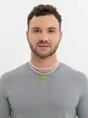 Светло-жёлтый цепочка на шею