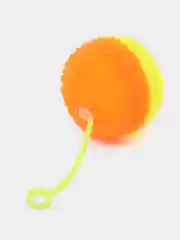 Угольный мячик светящийся , попрыгун мягкий