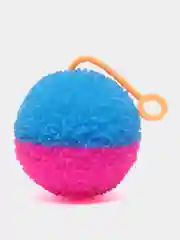 Хром мячик светящийся , попрыгун мягкий