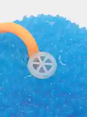 Хром мячик светящийся , попрыгун мягкий
