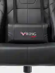 Черный кресло компьютерное игровое "Бюрократ" Zombie Viking 5 Aero