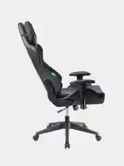 Черный кресло компьютерное игровое "Бюрократ" Zombie Viking 5 Aero