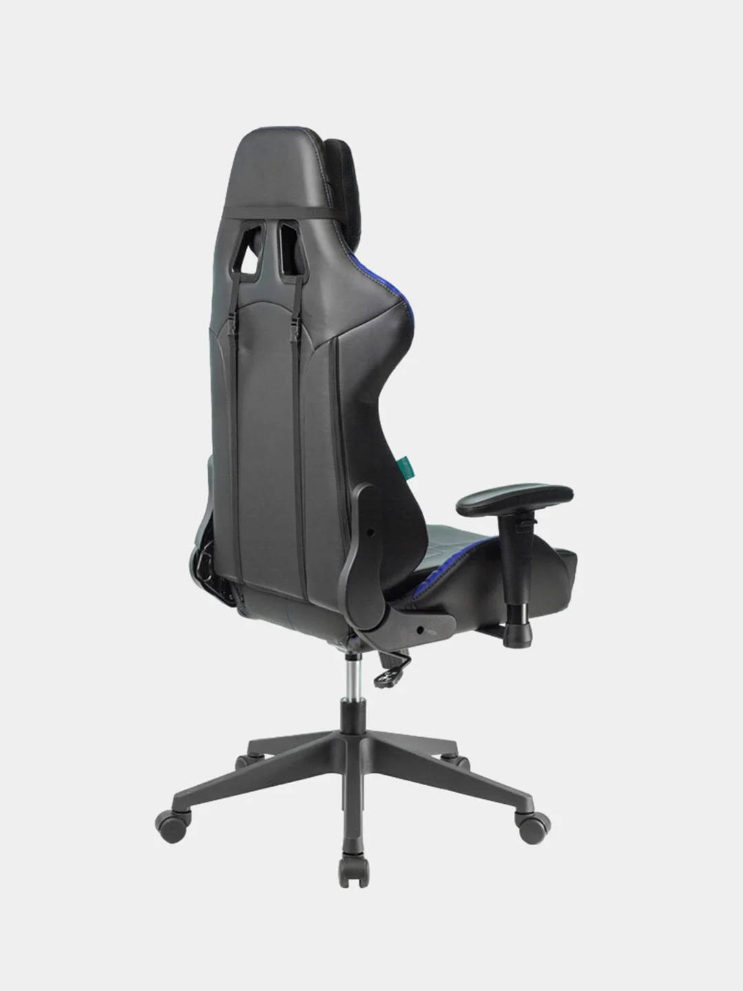 Синий кресло компьютерное игровое "Бюрократ" Zombie Viking 5 Aero