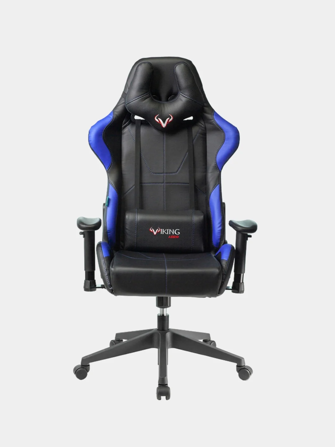 Синий кресло компьютерное игровое "Бюрократ" Zombie Viking 5 Aero