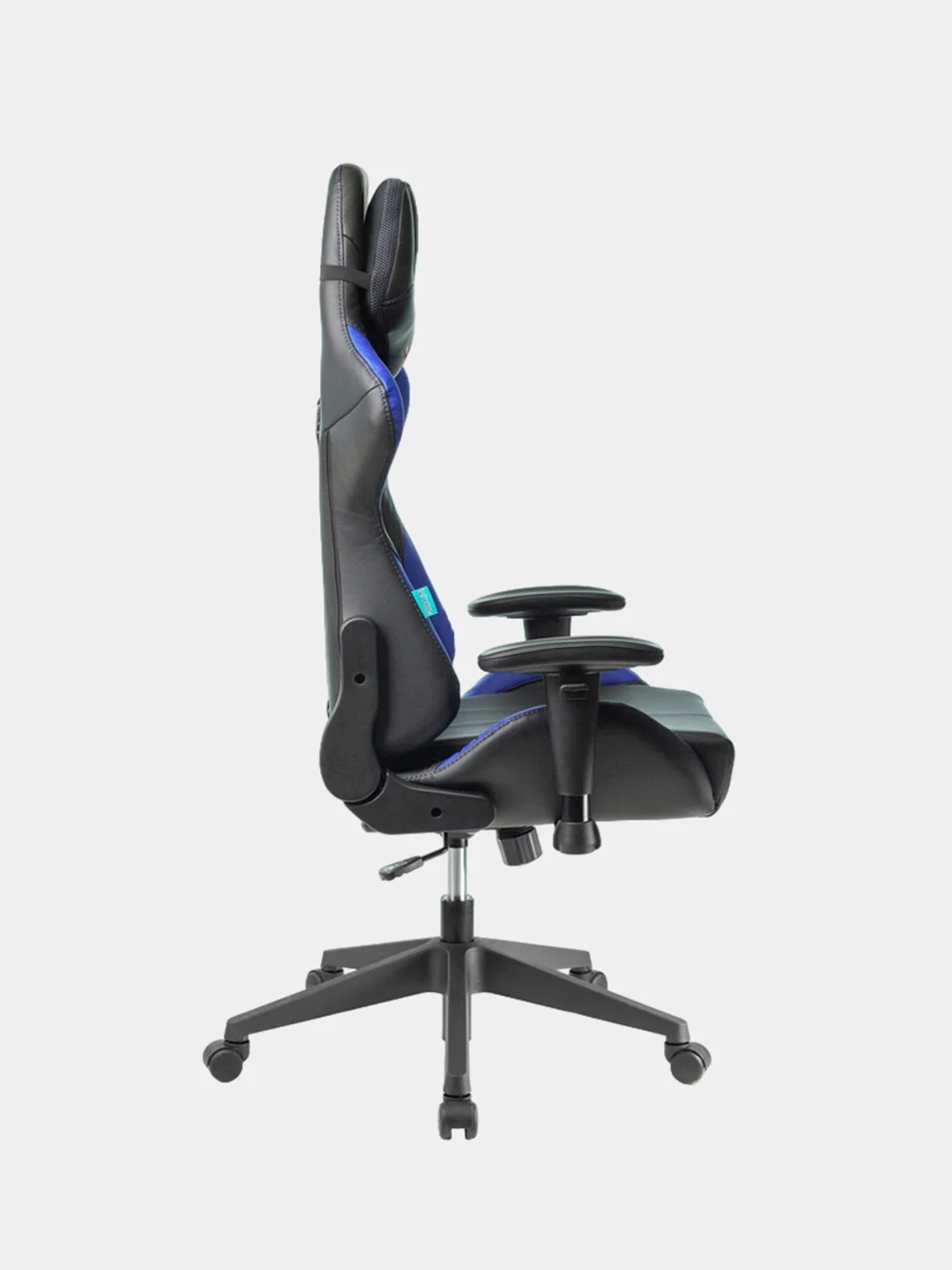 Синий кресло компьютерное игровое "Бюрократ" Zombie Viking 5 Aero