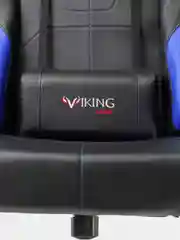 Синий кресло компьютерное игровое "Бюрократ" Zombie Viking 5 Aero