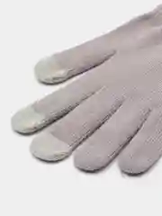 Серый перчатки сенсорные