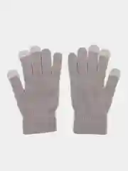 Серый перчатки сенсорные