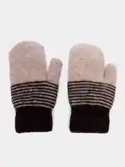 Бежевый варежки