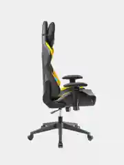 Желтый кресло компьютерное игровое "Бюрократ" Zombie Viking 5 Aero