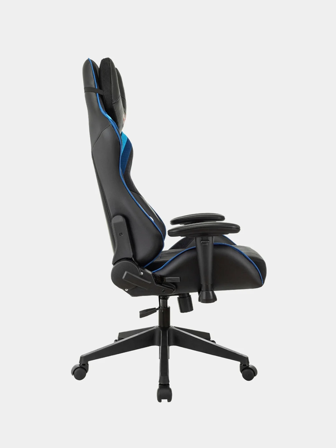 Синий кресло компьютерное игровое "Бюрократ" Zombie Viking 4 Aero