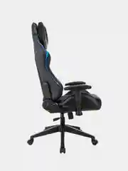 Синий кресло компьютерное игровое "Бюрократ" Zombie Viking 4 Aero