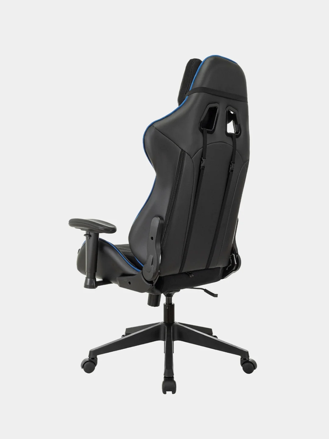 Синий кресло компьютерное игровое "Бюрократ" Zombie Viking 4 Aero