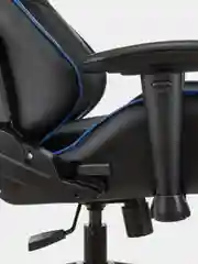 Синий кресло компьютерное игровое "Бюрократ" Zombie Viking 4 Aero