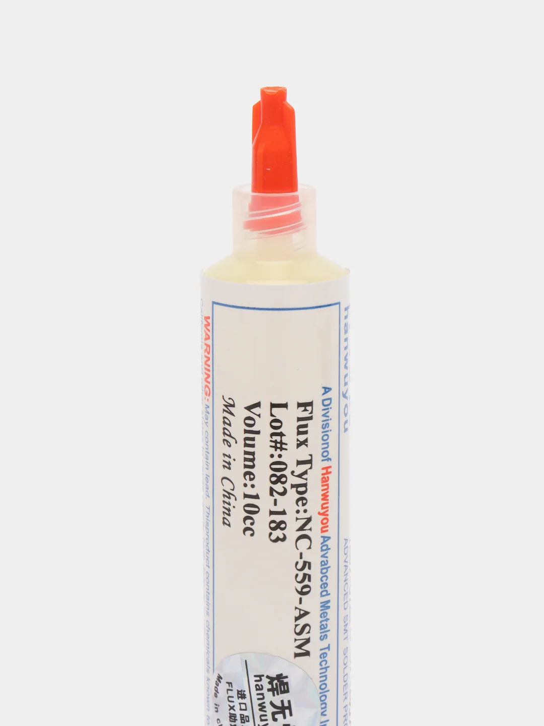 Флюс для пайки NC-559-AMS с поршнем и иглой