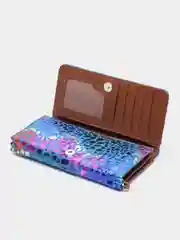 Синий кошелек женский