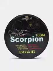 Плетенная леска Scorpion, леска рыболовная, 4 и 8-жильная