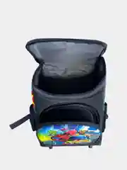 Черный школьный портфель "Человек паук"