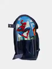 Черный школьный портфель "Человек паук"
