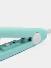 Лазурный выпрямитель для волос, плойка, утюжок, миниатюрный