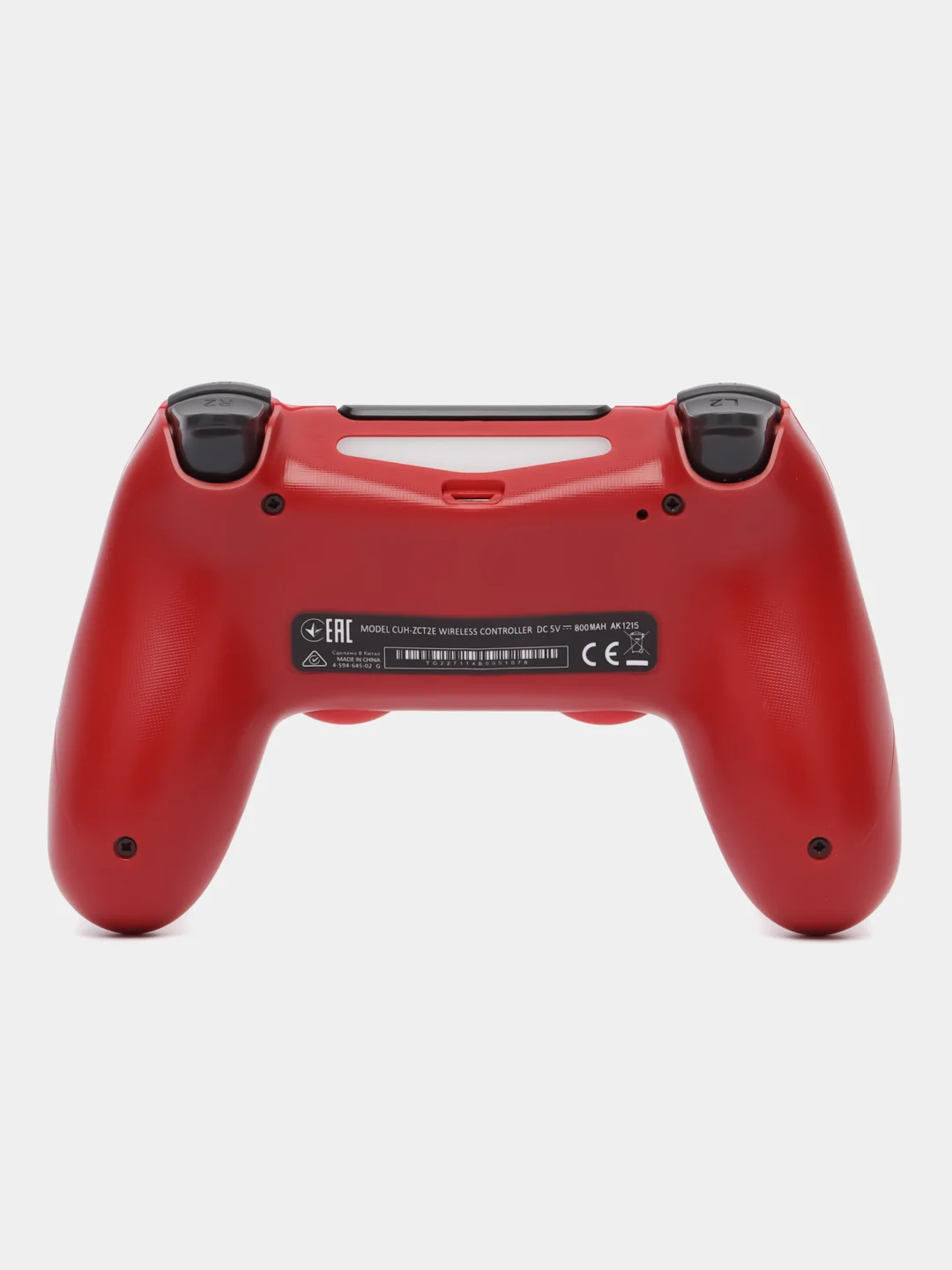 Красный геймпад для Playstation4