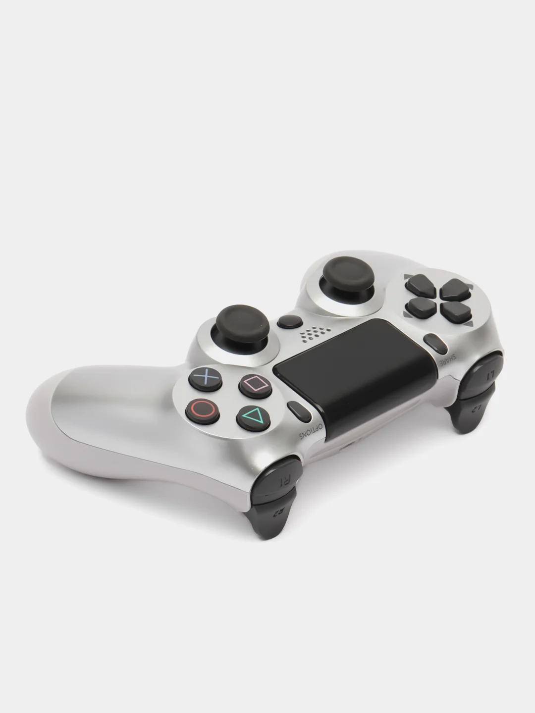 Серебряный геймпад для Playstation4