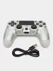 Серебряный геймпад для Playstation4