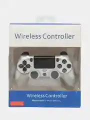 Серебряный геймпад для Playstation4