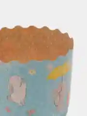 Голубой форма для кулича, 10 штук