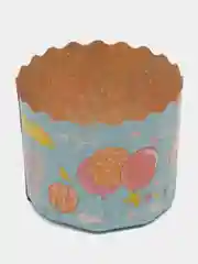 Голубой форма для кулича, 10 штук