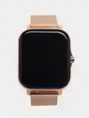 Золотой умные часы с силиконовым ремешком Smart watch Q13