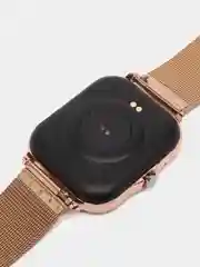 Золотой умные часы с силиконовым ремешком Smart watch Q13