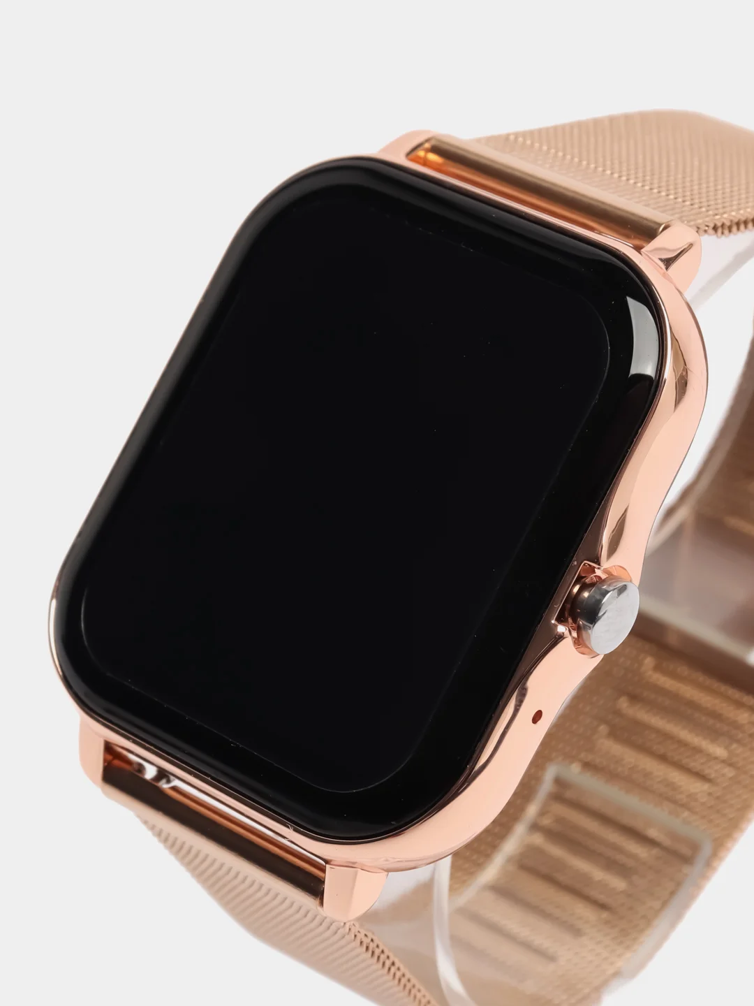 Золотой умные часы с силиконовым ремешком Smart watch Q13