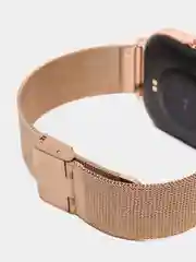 Золотой умные часы с силиконовым ремешком Smart watch Q13