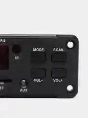 Встраиваемый стерео аудио модуль MP3 c пультом управления и шлейфом 12V 2*25W 916BT