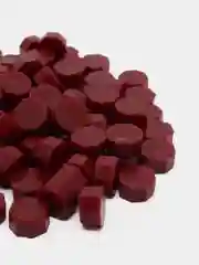 Бордовый сургуч в гранулах, 10 цветов, 100 штук