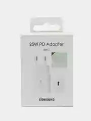 Белый сетевое зарядное устройство для Samsung 25W USB-C